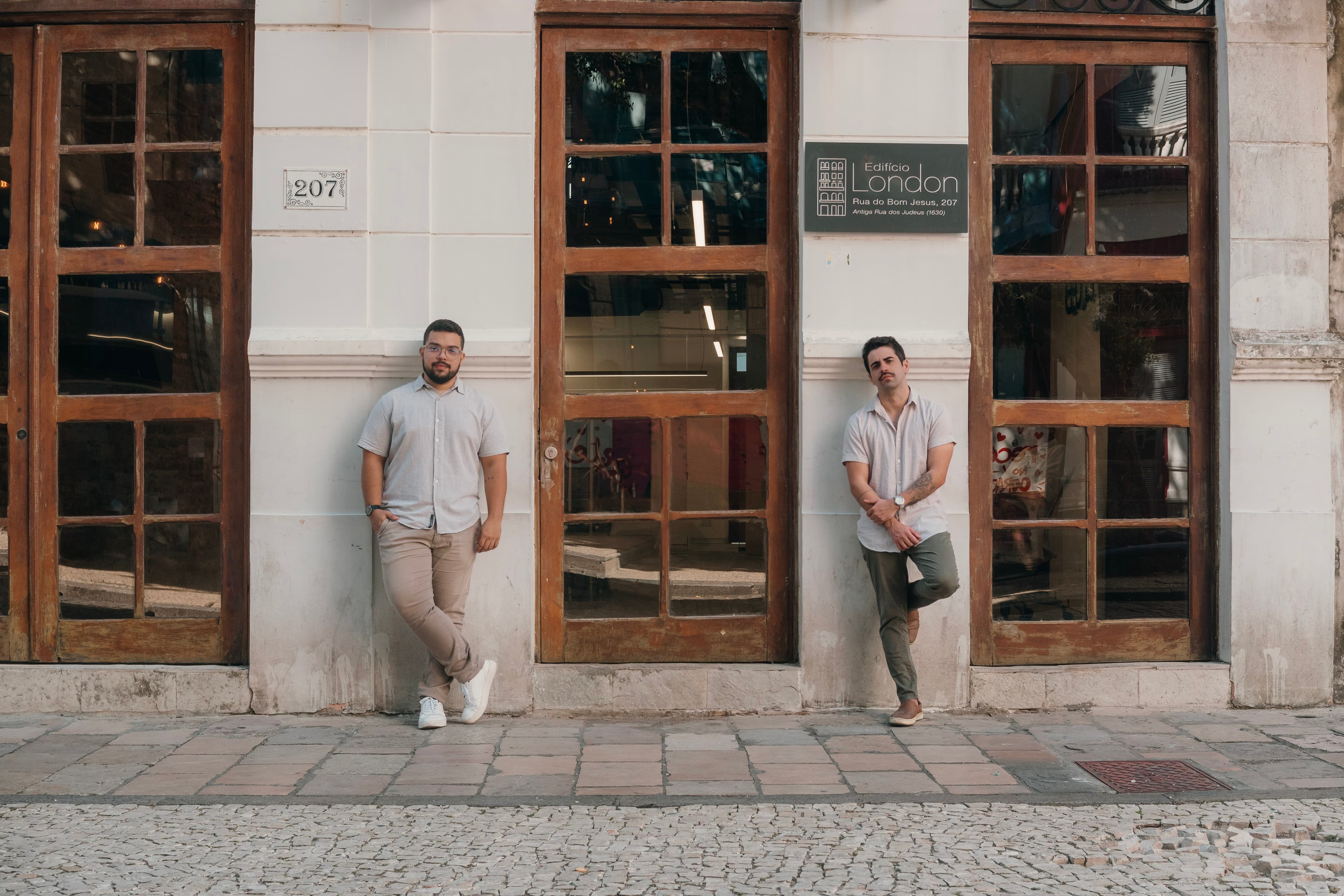 Sócios do Ponto de Vista Arquitetura na Rua do Bom Jesus — foto 2